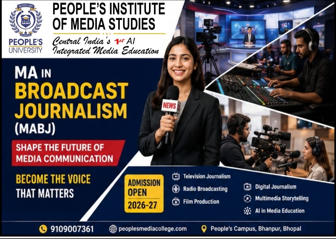 Master of Arts in Broadcast Journalism course image